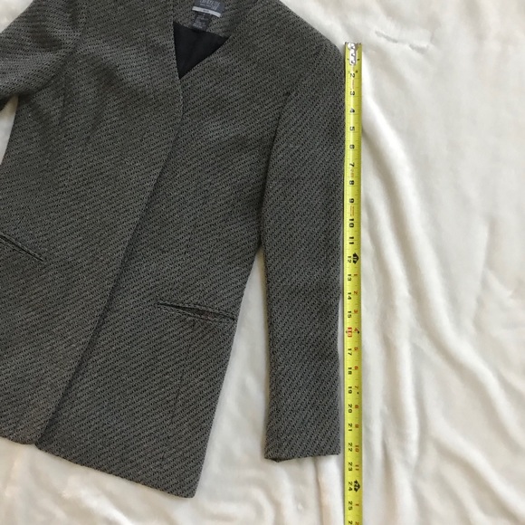 Lafayette 148 New York collarless Blazer-petite 2 - Picture 7 of 10
